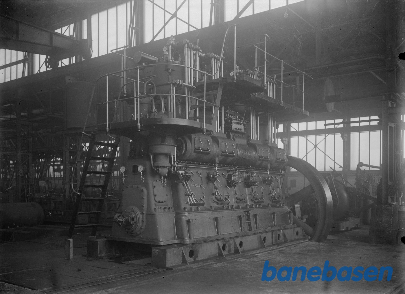 Dieselmaskine 6170 C på prøveplan Dieselmaskine 6170 C på prøveplan