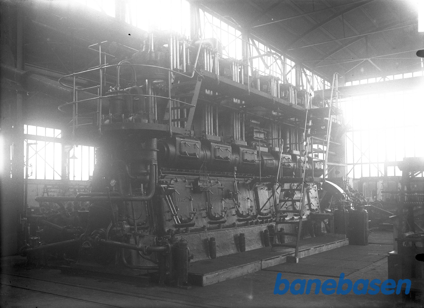 Dieselmaskine 6170 C på prøveplan Dieselmaskine 6170 C på prøveplan