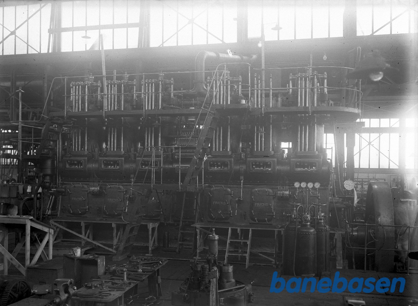 Dieselmaskine 6170 C på prøveplan Dieselmaskine 6170 C på prøveplan