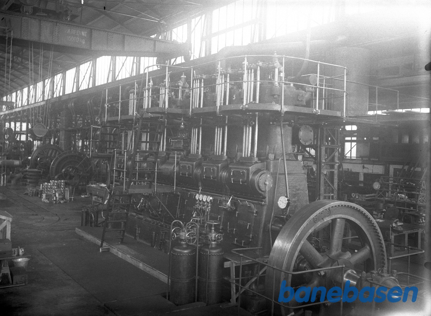 Dieselmaskine 6170 C på prøveplan Dieselmaskine 6170 C på prøveplan