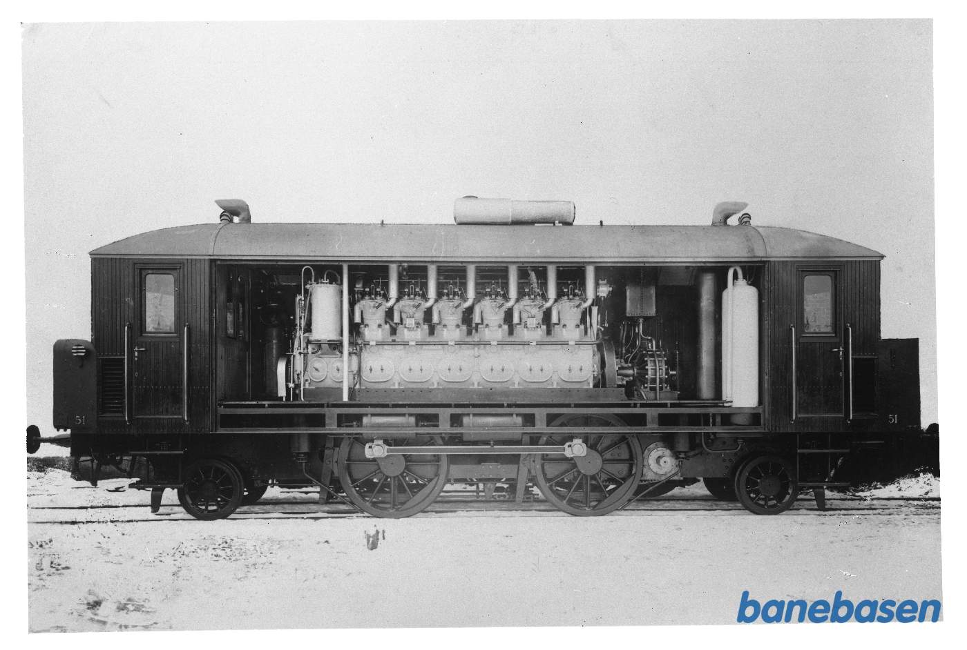 Svensk dieselhydraulisk lokomotiv fra KVAB