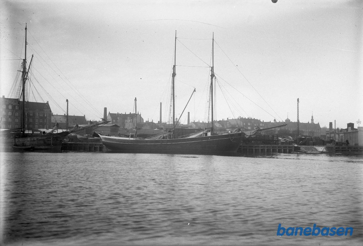 Skonnert (Linea) hjemmehørende i Aalborg