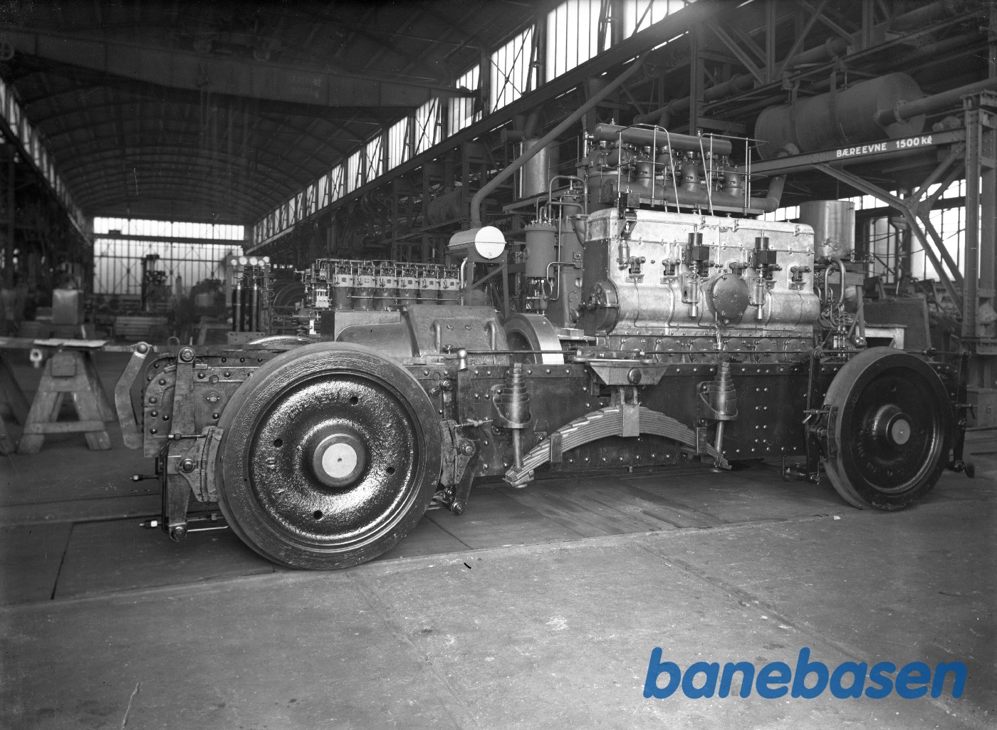 Bogie til MR med motor Bogie til MR med motor