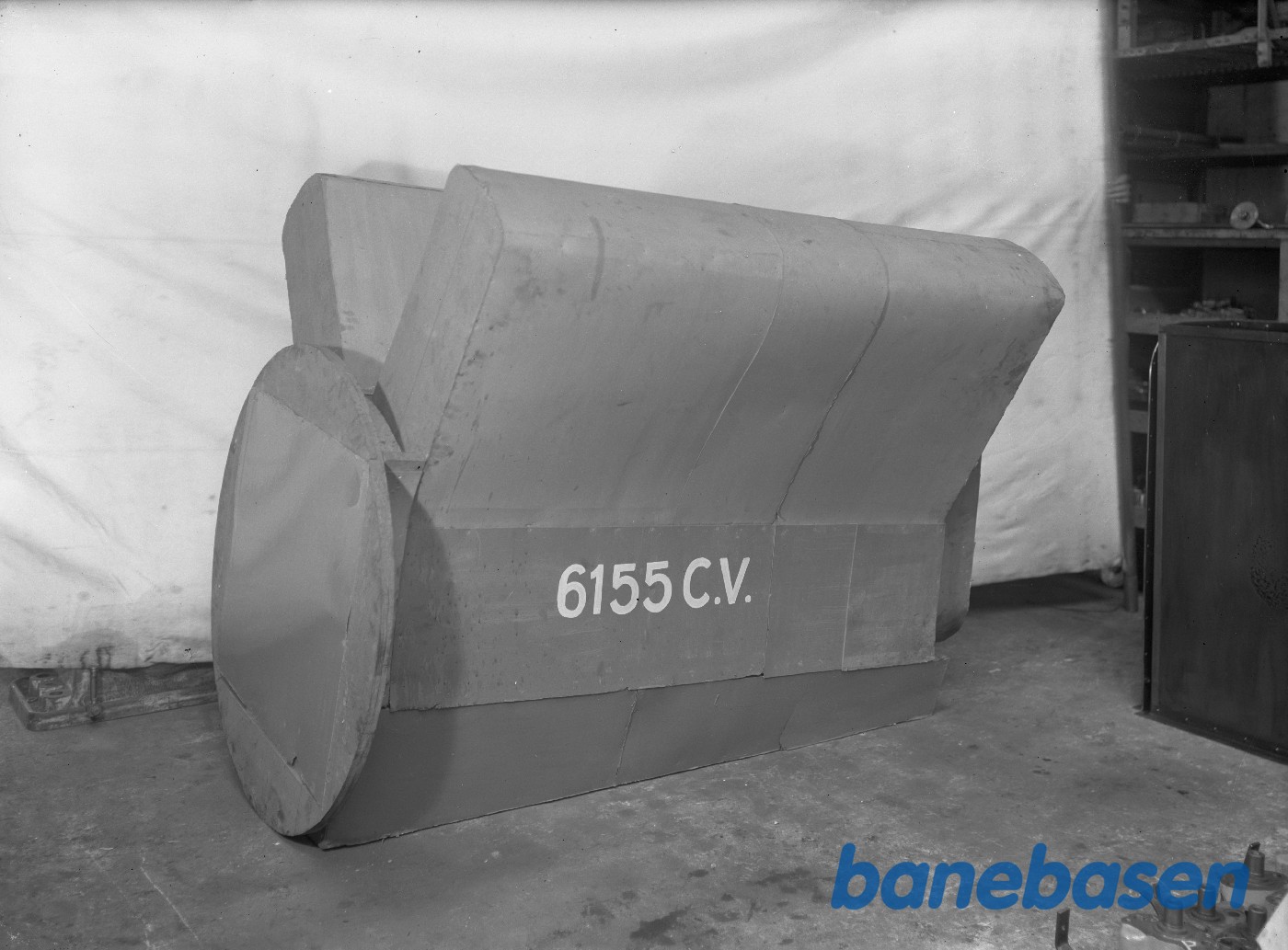 Træmodel af motoren Træmodel af motoren