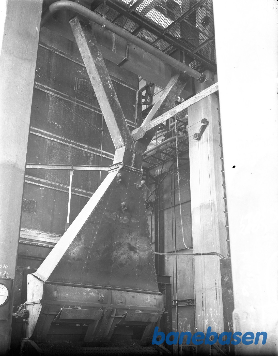 Udløb fra kulsilo Udløb fra kulsilo