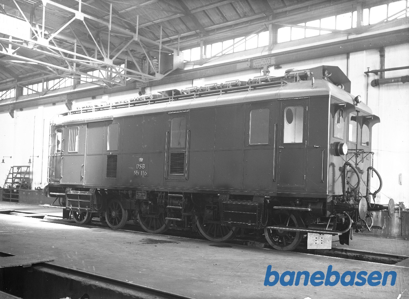 DSB MV 116 i værkstedet DSB MV 116 i værkstedet