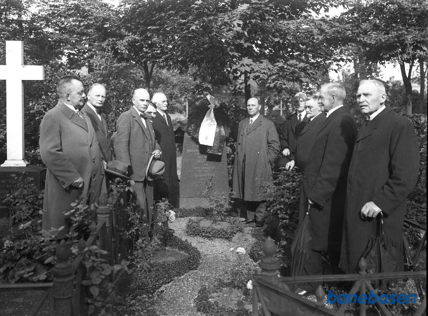Mindestund for Frichs familien på familiens gravsted