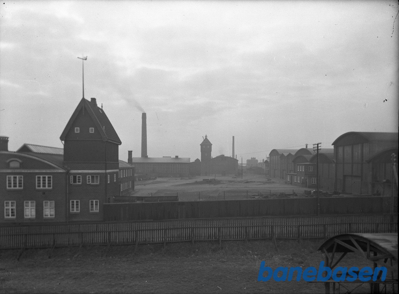 Gården under anlæg Gården under anlæg