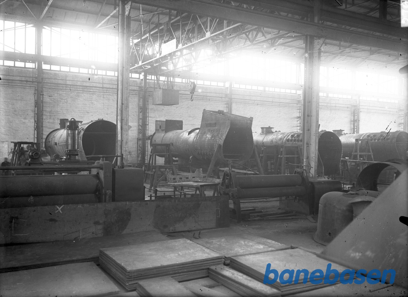 Interiør fra kedelsmedjen (R -kedler) Interiør fra kedelsmedjen (R -kedler)