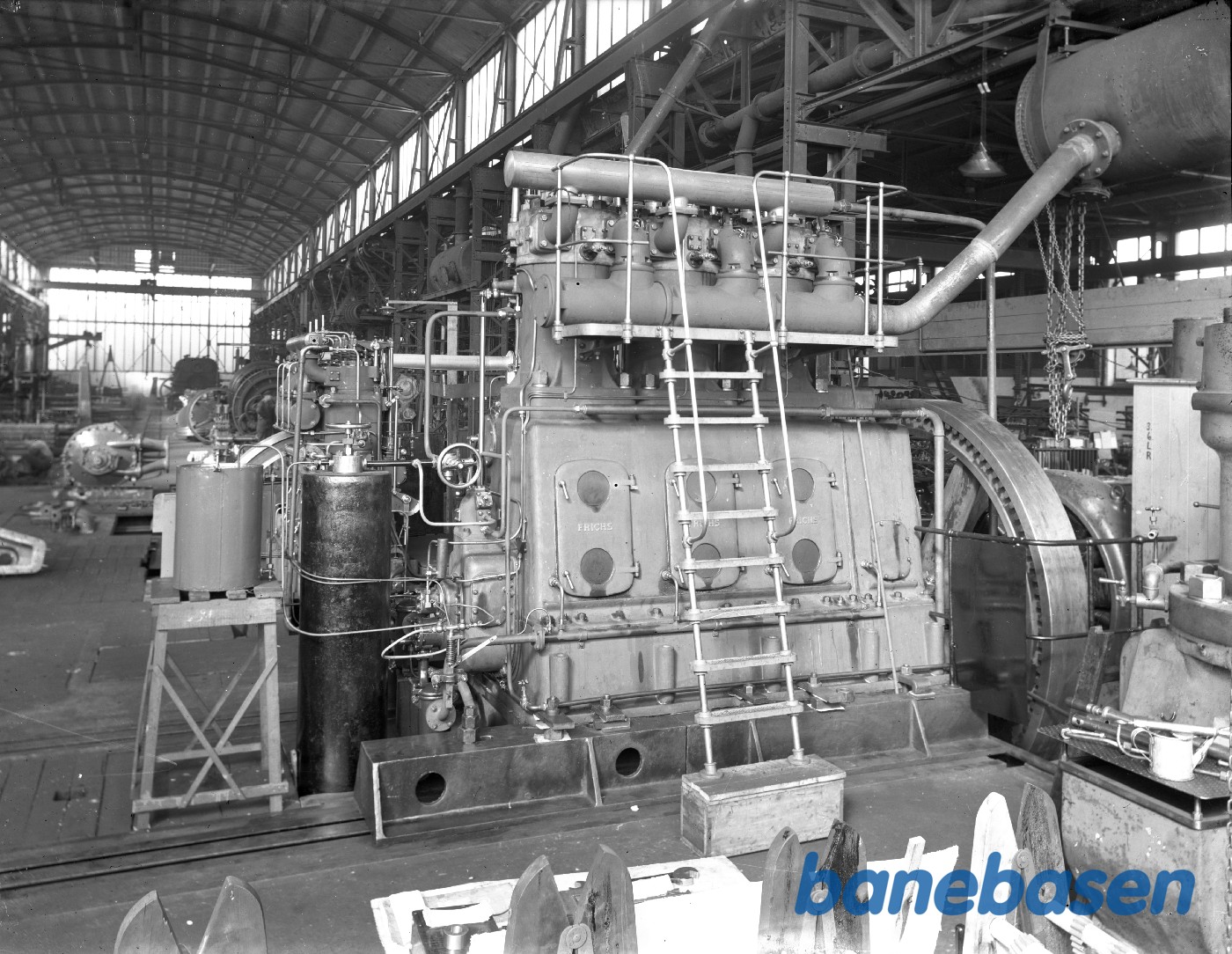 Maskine på prøveplan til Viby Elværk Maskine på prøveplan til Viby Elværk