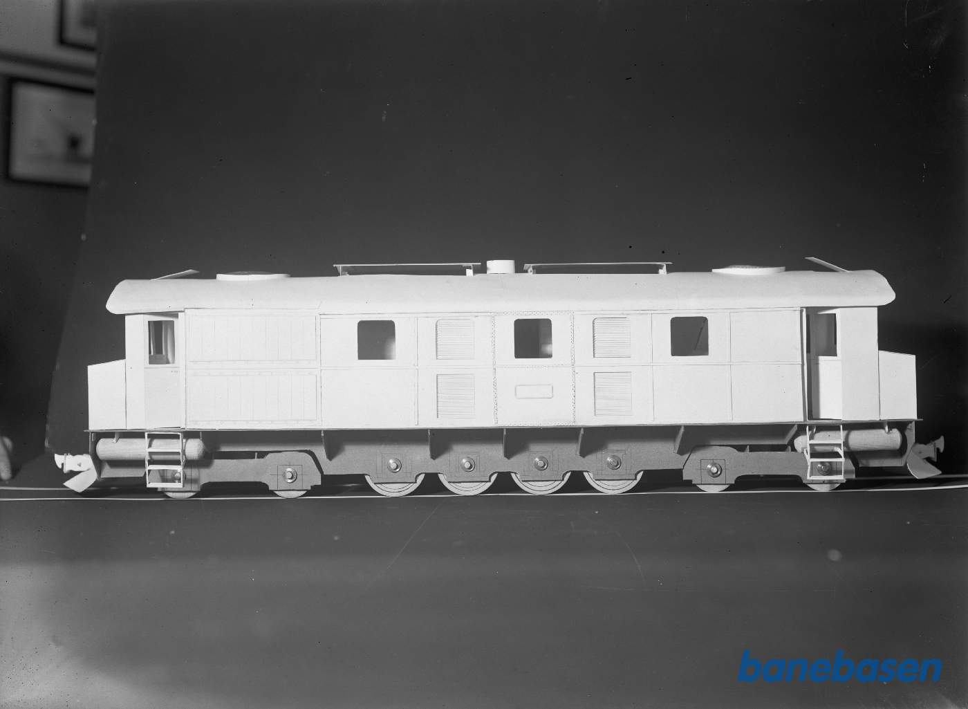 Model af et diesellokomotiv