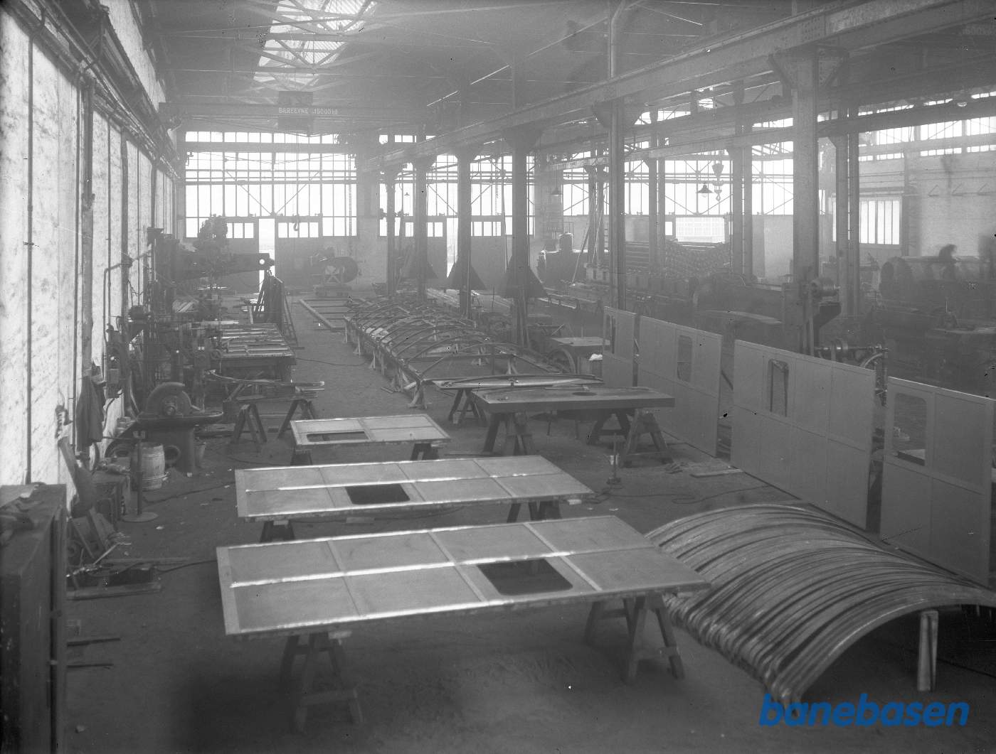 Overbygning i arbejde (Kedelsmedjen)