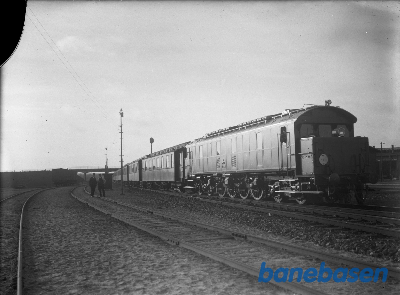 DSB MX 131 med prøvetog, Horsens DSB MX 131 med prøvetog, Horsens