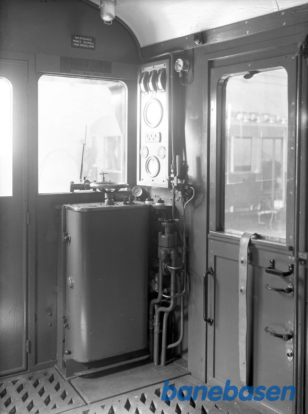 MQ 207 motorvogn førerstand. Bagerst MQ 207 motorvogn førerstand. Bagerst