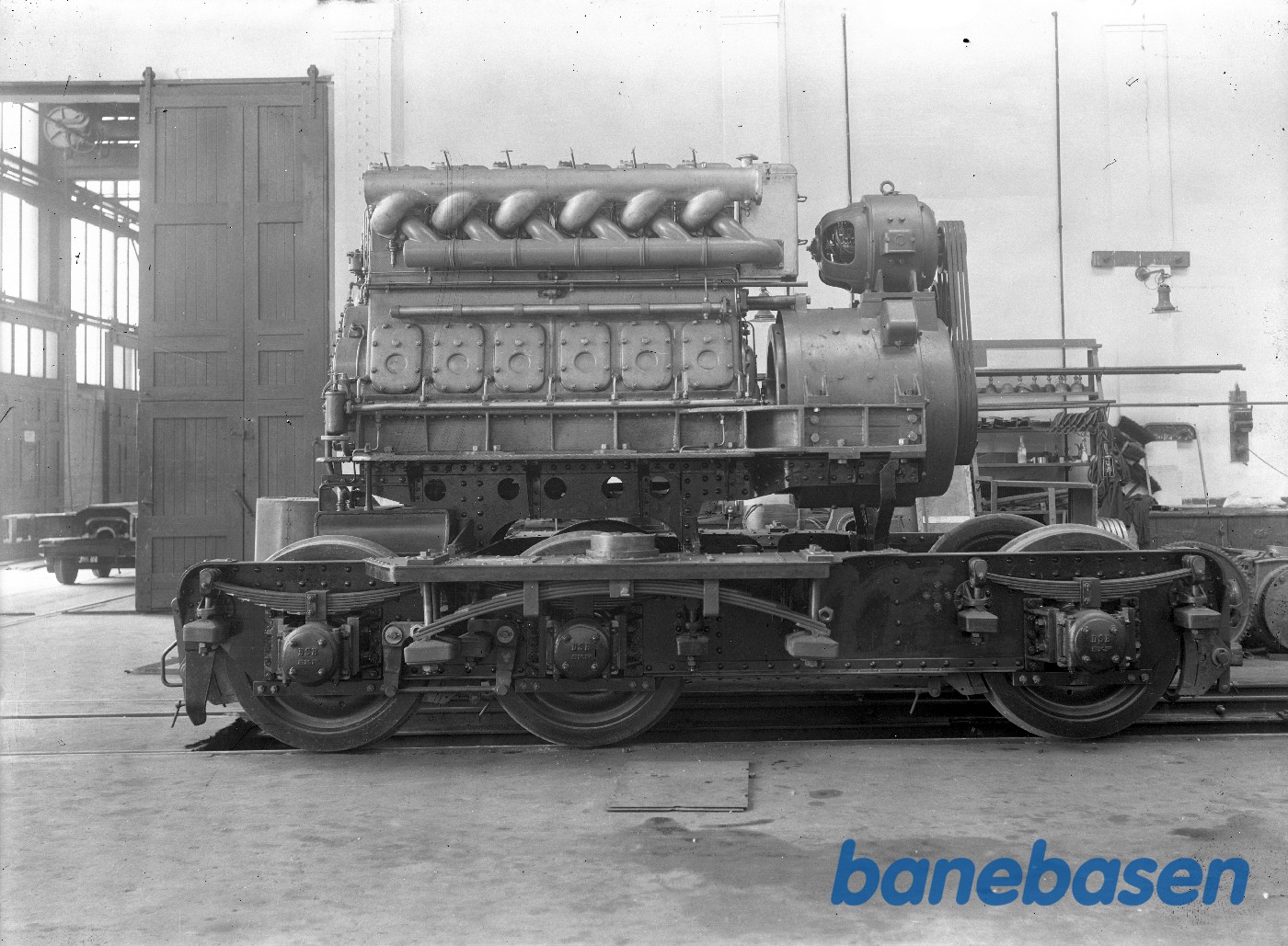 MQ 207 motorvogn. Motorbogie MQ 207 motorvogn. Motorbogie