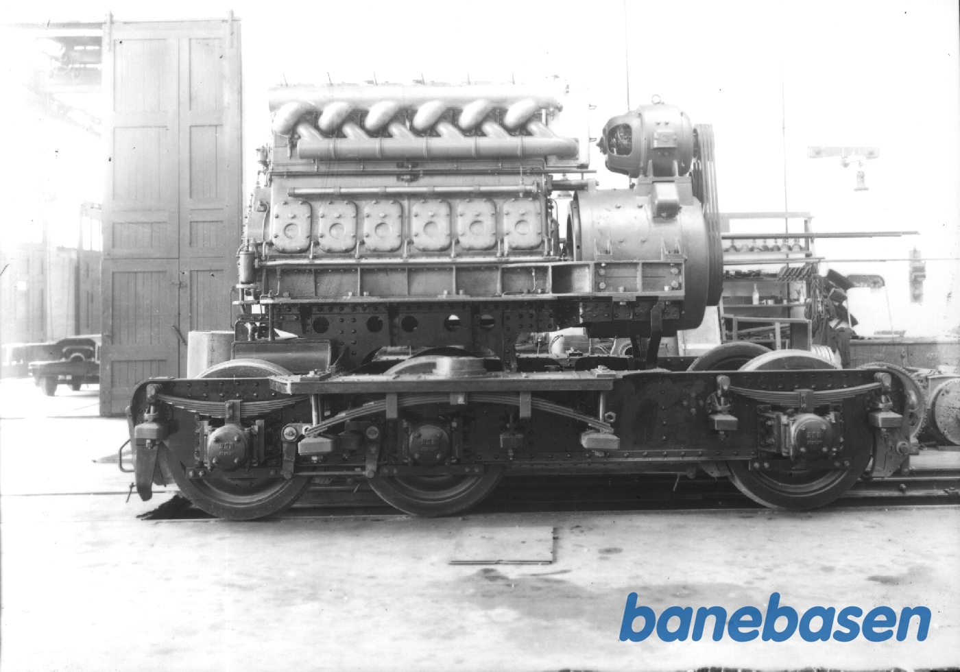 MQ 207 motorvogn. Motorbogie MQ 207 motorvogn. Motorbogie