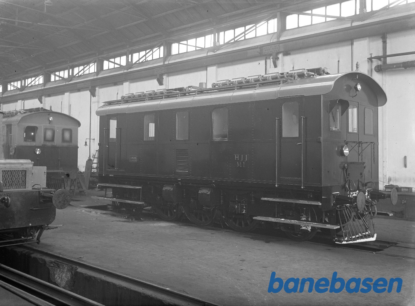 HJJ M 1 i lokoværksted HJJ M 1 i lokoværksted