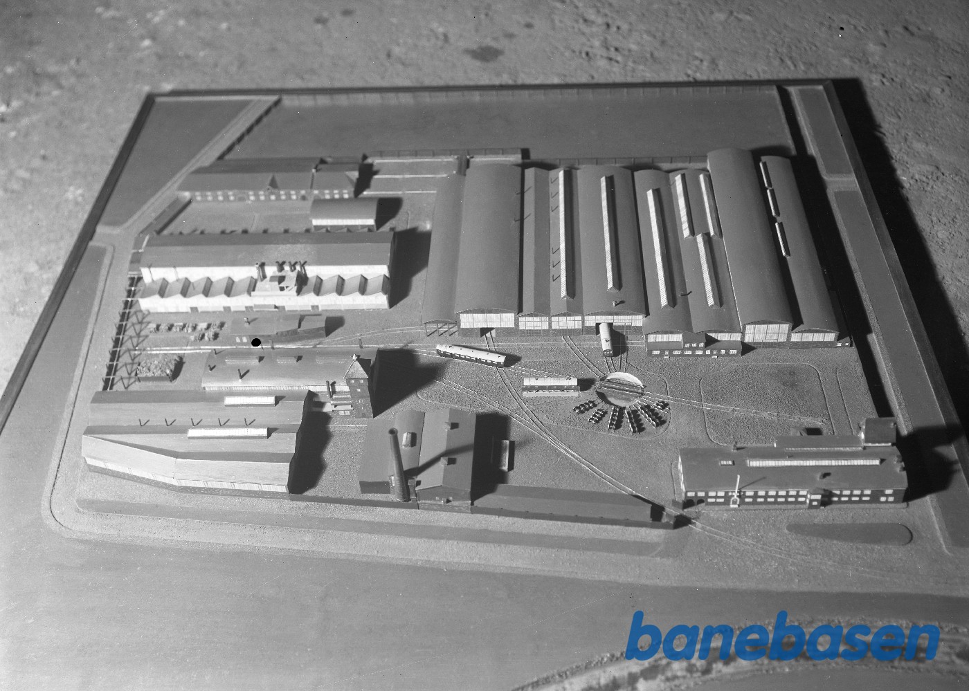 Model af Frichs fabrikken frasyd Model af Frichs fabrikken frasyd