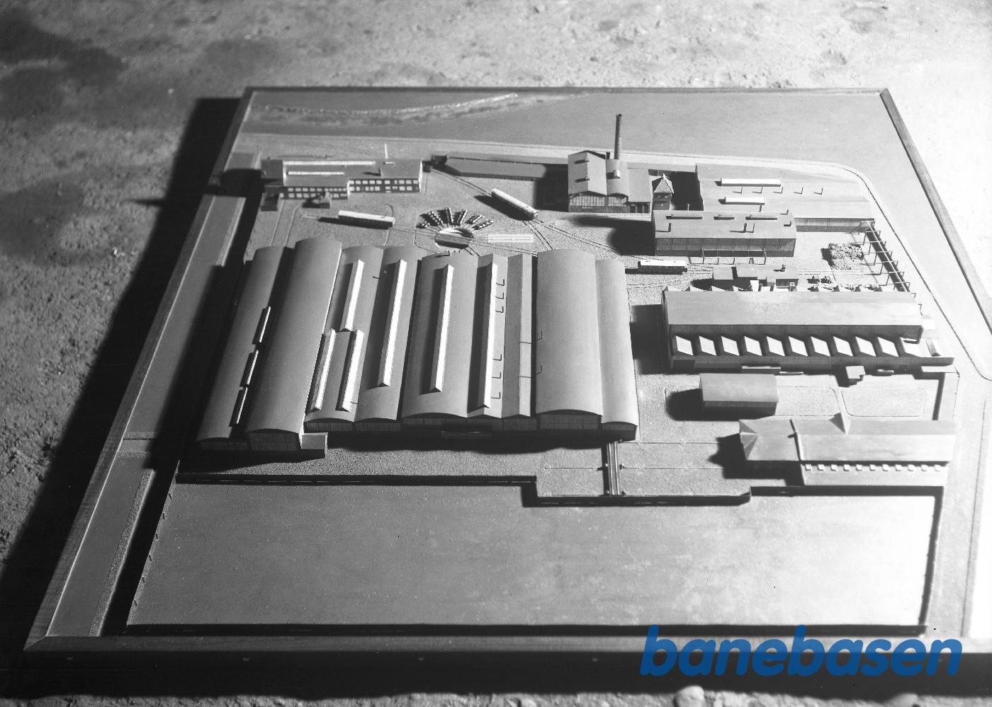 Model af Frichs fabrikken fra Nord Model af Frichs fabrikken fra Nord