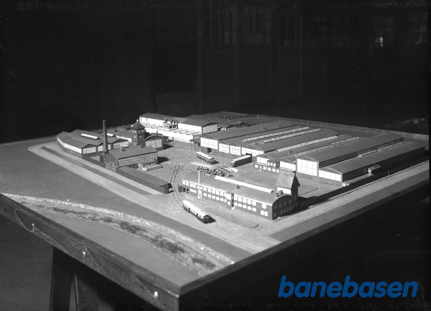 Model af Frichs fabrikken fra "Broen" Model af Frichs fabrikken fra "Broen"