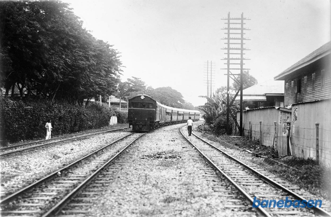 Tog på strækningen Chang Mai