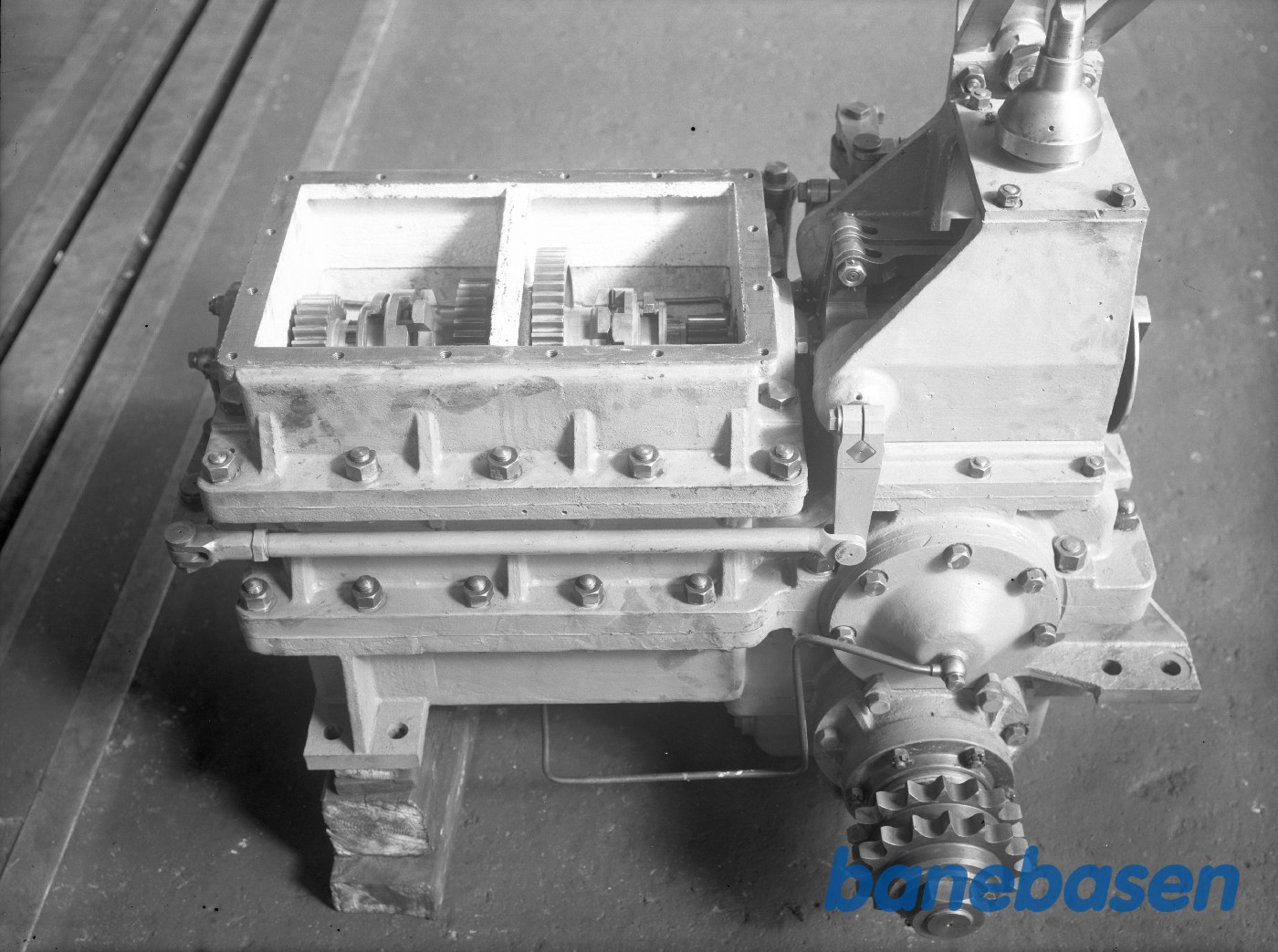 Gear for 60/65 HK mrk med kædehjul Gear for 60/65 HK mrk med kædehjul