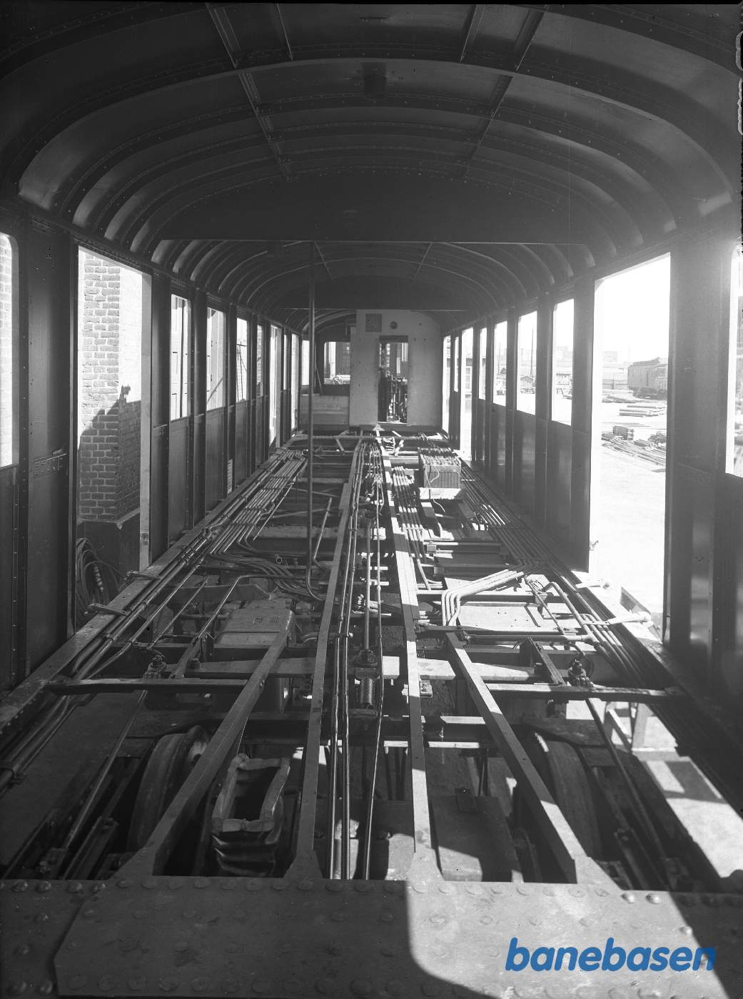 Interiør af en MM vogn Interiør af en MM vogn