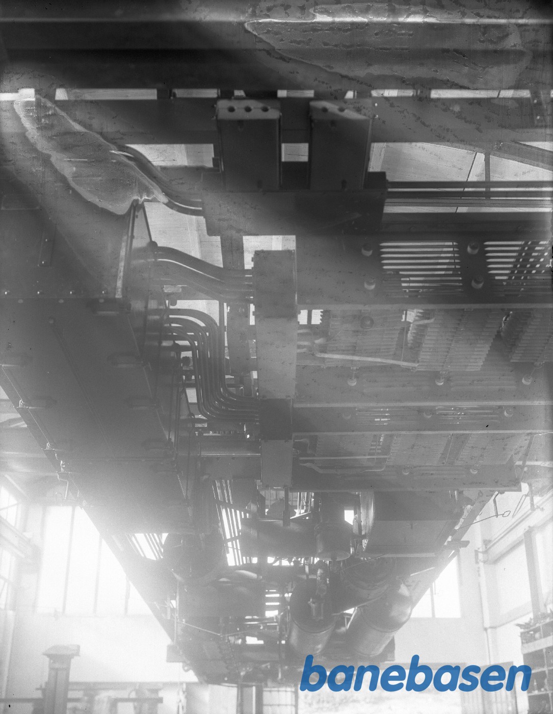 Ramme for nærtrafikvogn Underside Ramme for nærtrafikvogn Underside