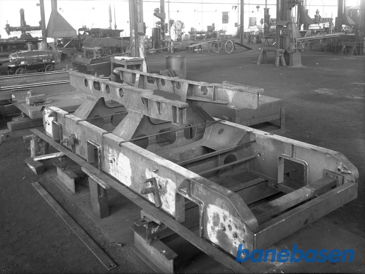 El svejst maskintruck for dieselmotorvogn El svejst maskintruck for dieselmotorvogn