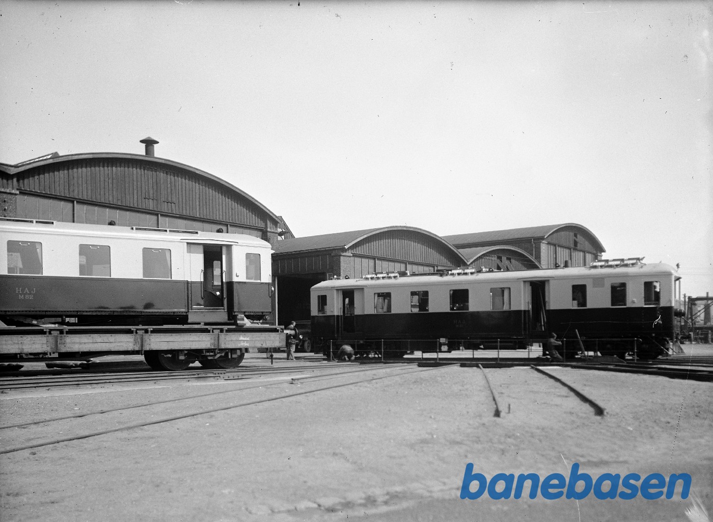 HAJ M 81 + M82 under læsning hos Frichs HAJ M 81 + M82 under læsning hos Frichs