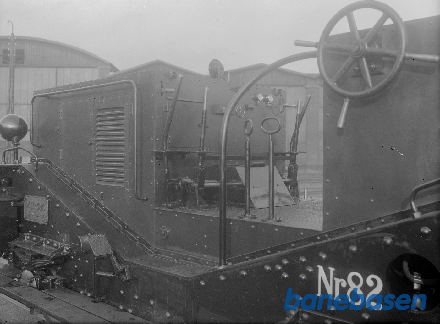 Førerplads på 90 HK tractor Førerplads på 90 HK tractor