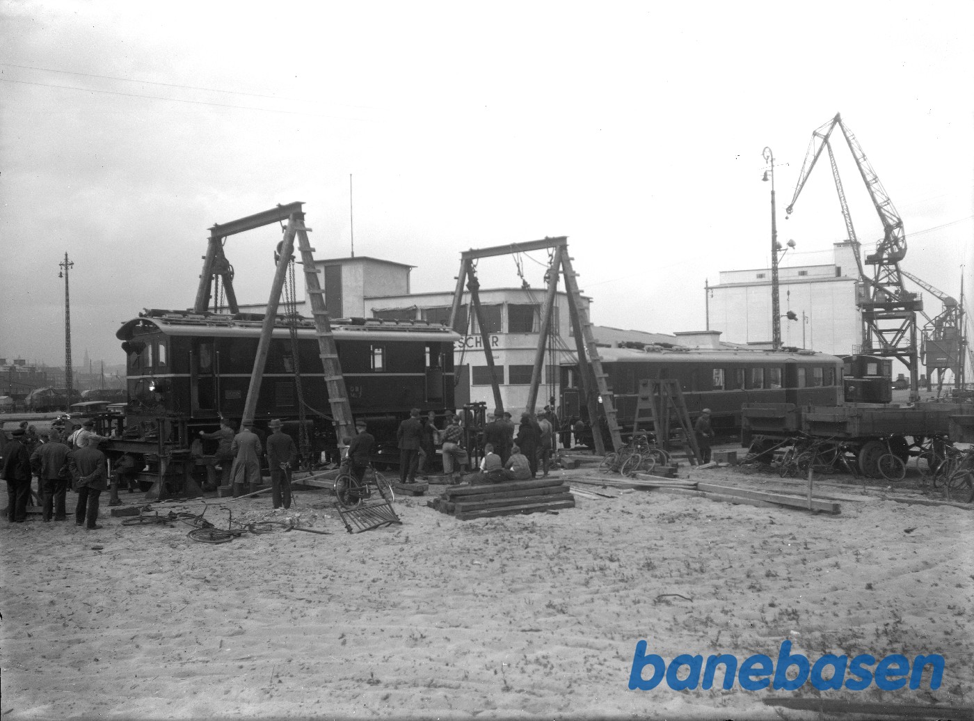 M1, ML 7 og ML 8 på havnen i Aarhus M1, ML 7 og ML 8 på havnen i Aarhus