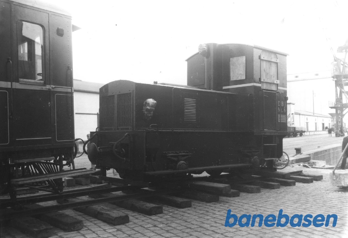 Traktor ML 8 til indskibning på Aarhus havn Traktor ML 8 til indskibning på Aarhus havn