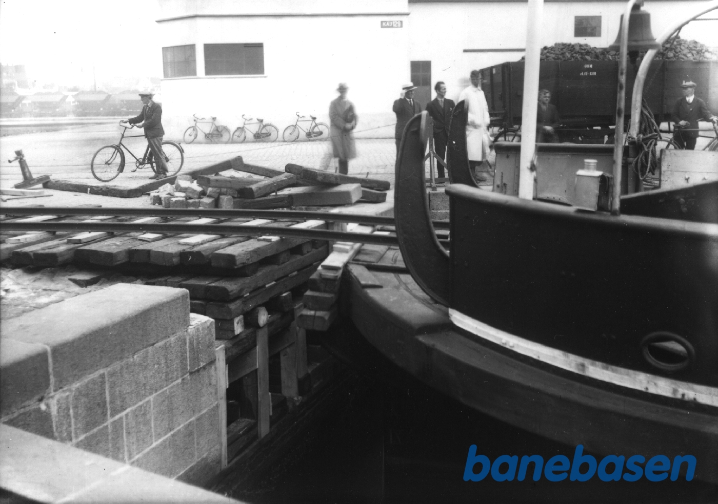 Sporforbindelsen til S/F Marie i Aarhus Sporforbindelsen til S/F Marie i Aarhus