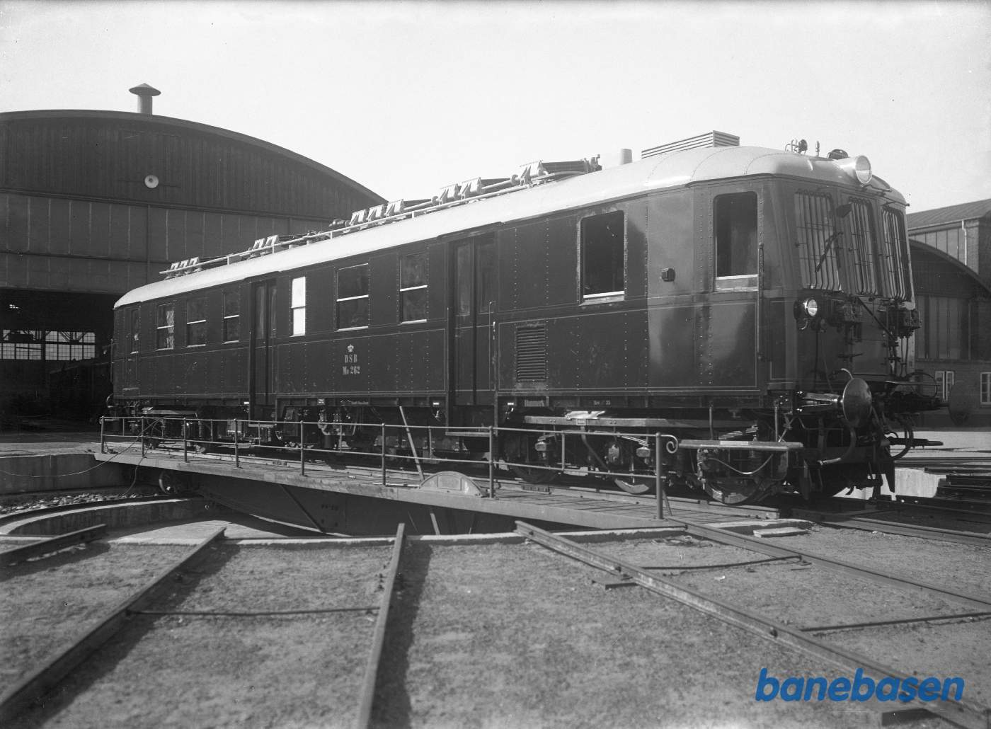 DSB MO 262 i fabriksgården DSB MO 262 i fabriksgården