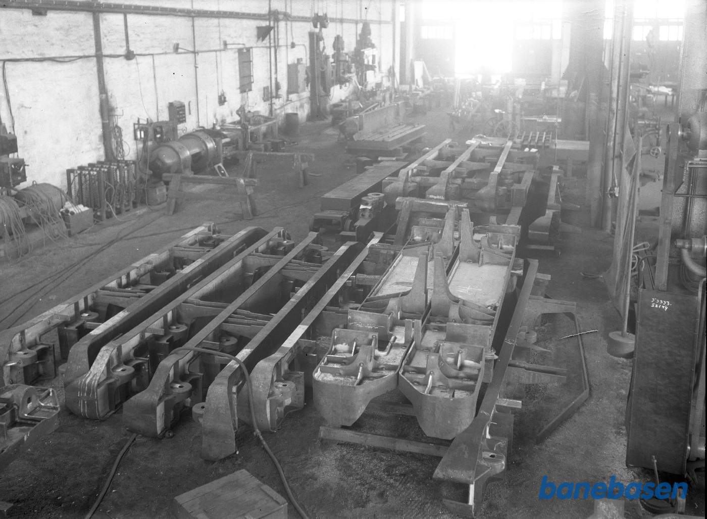 Interiør af svejseafdelingen