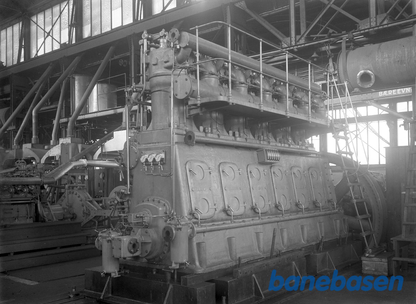 700/825 HK Diesel maskine til Varde Elværk 700/825 HK Diesel maskine til Varde Elværk