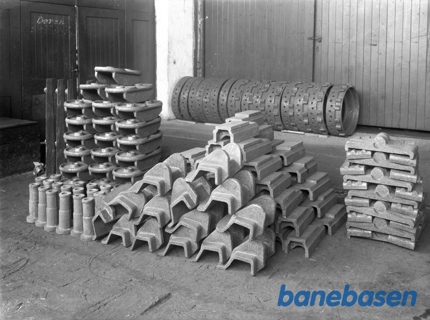 Stålstøbegods i ekspeditionen Stålstøbegods i ekspeditionen