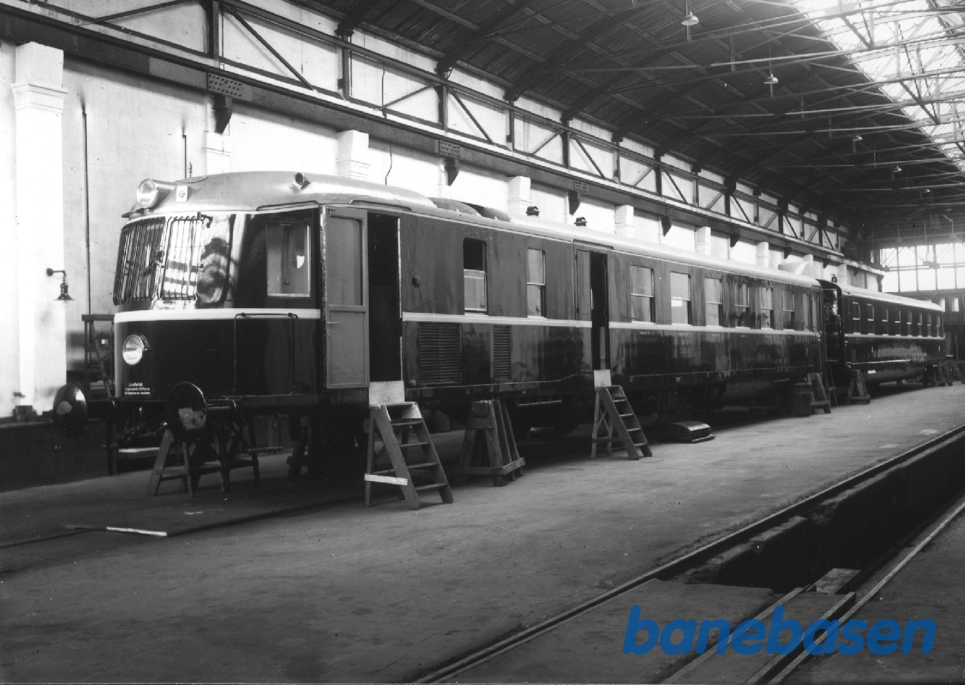 Interiør i Værkstedet med MB Interiør i Værkstedet med MB