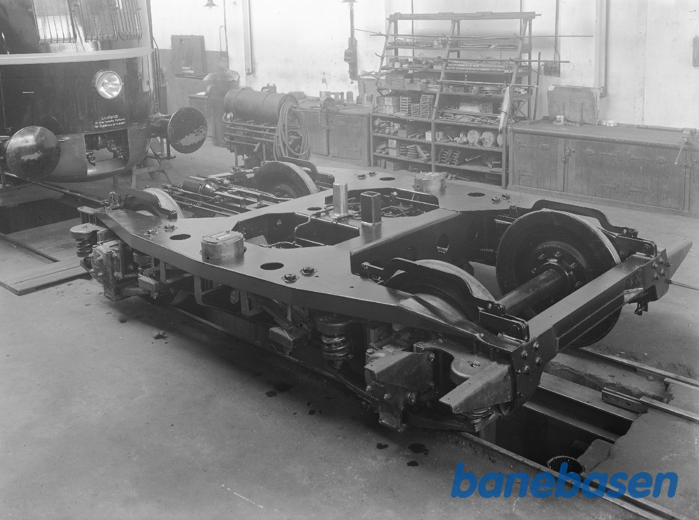 Løbe bogie til MB Set ovenfra Løbe bogie til MB Set ovenfra