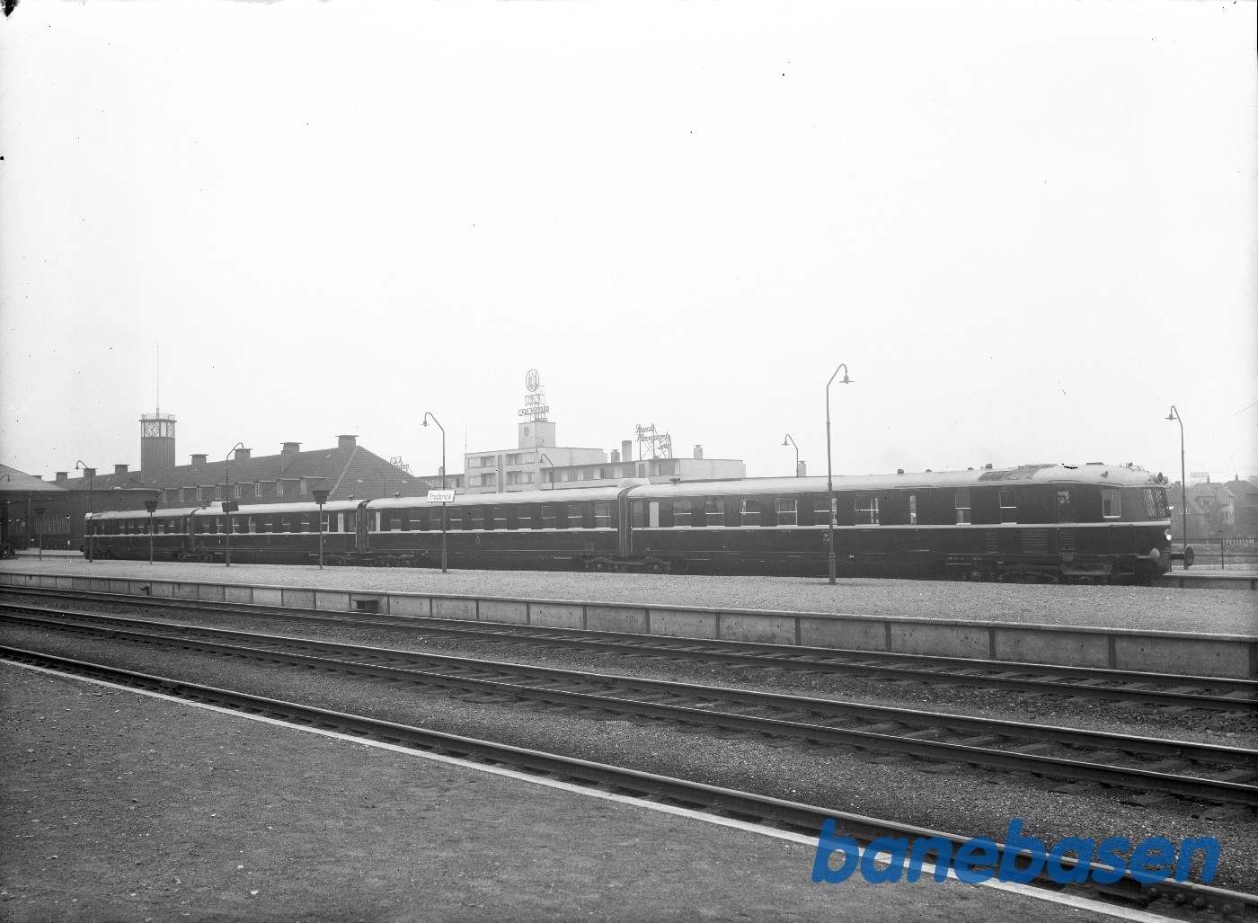 4 vogns tog Prøvekøres Fredericia station 4 vogns tog Prøvekøres Fredericia station