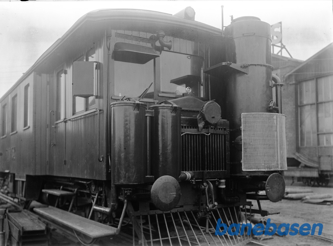 Gasgenerator til TKVJ motorvogn Gasgenerator til TKVJ motorvogn