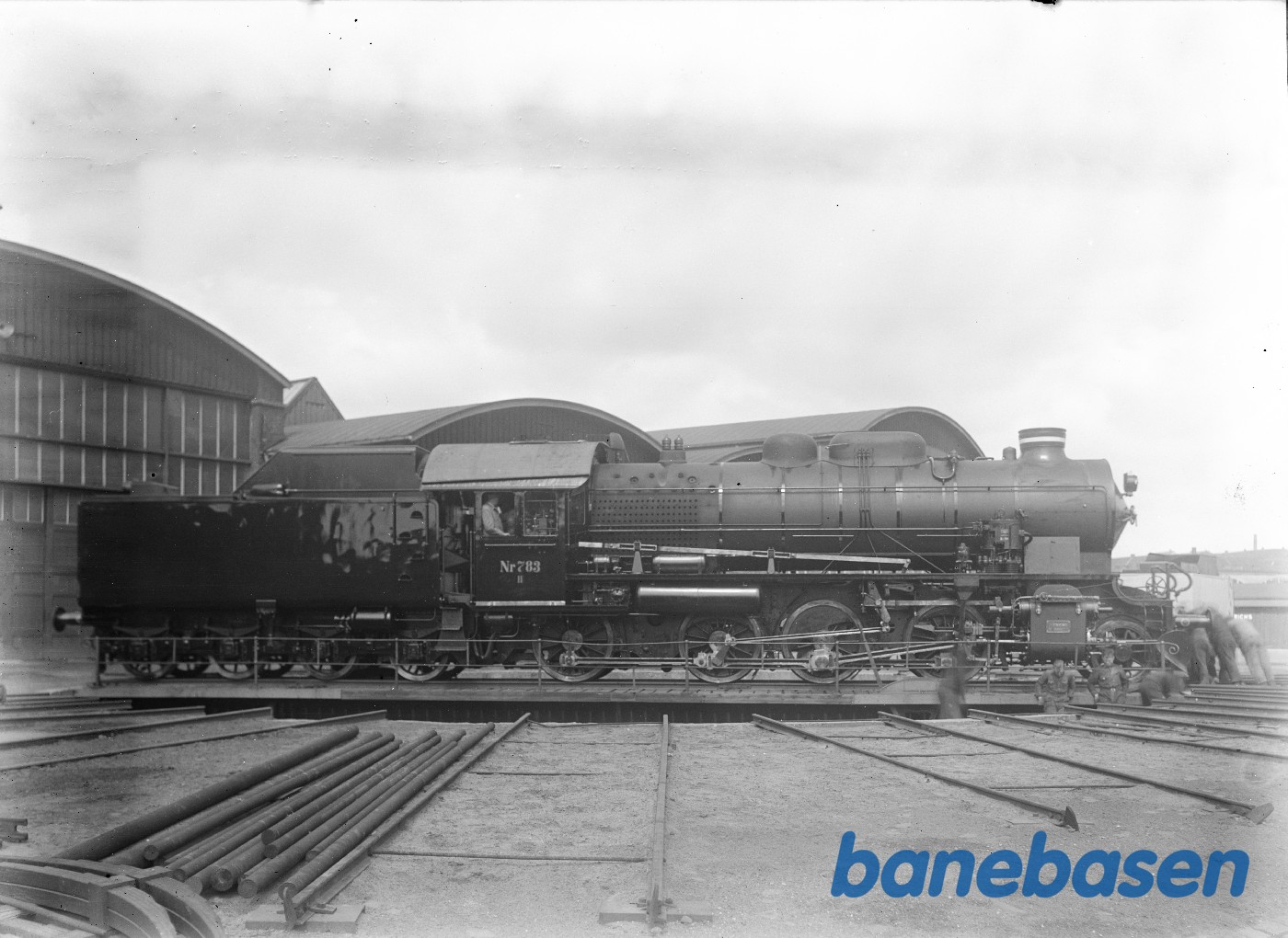 H 783 på drejeskiven H 783 på drejeskiven