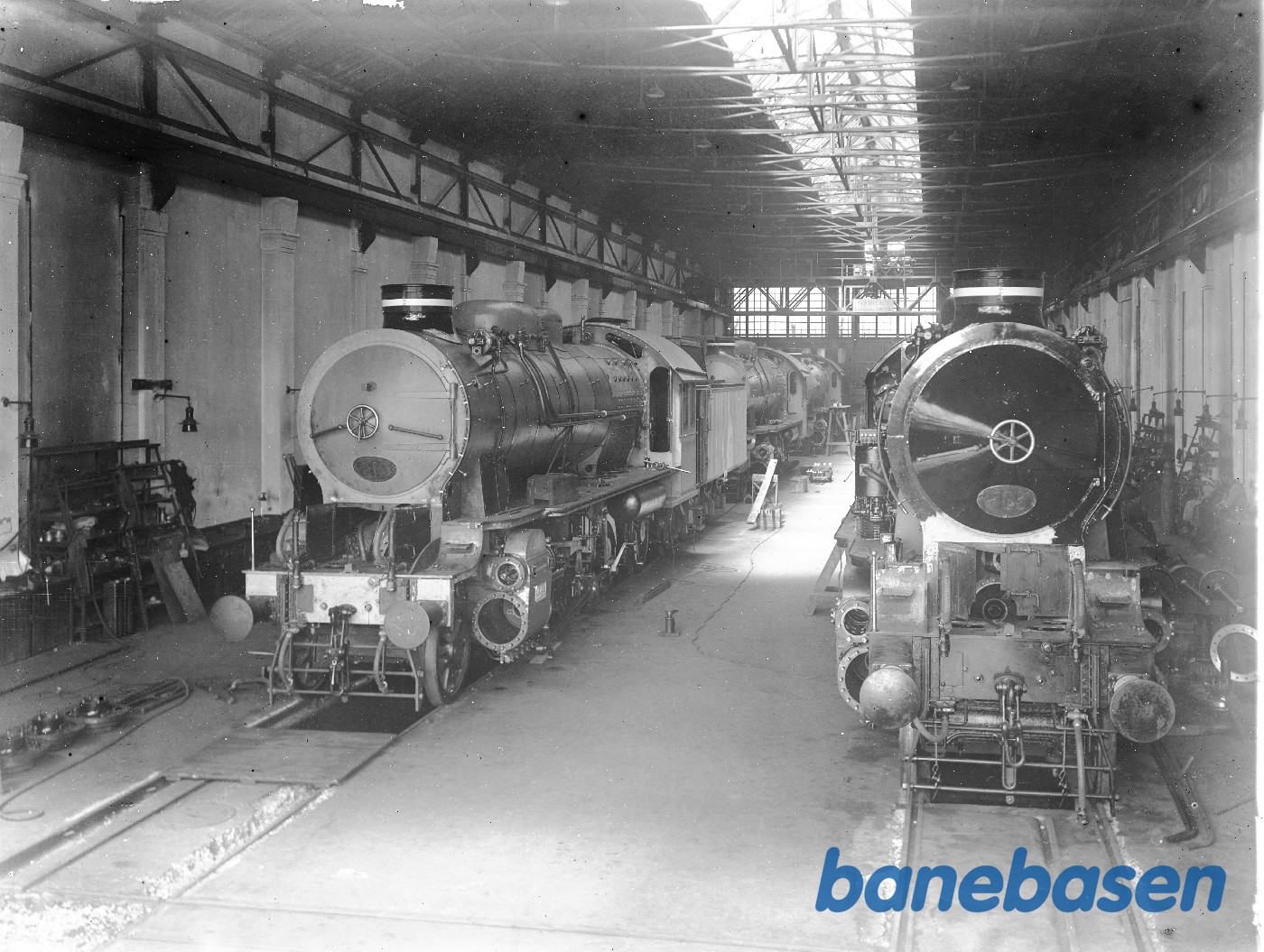 H 785 og H 786 i værkstedet H 785 og H 786 i værkstedet