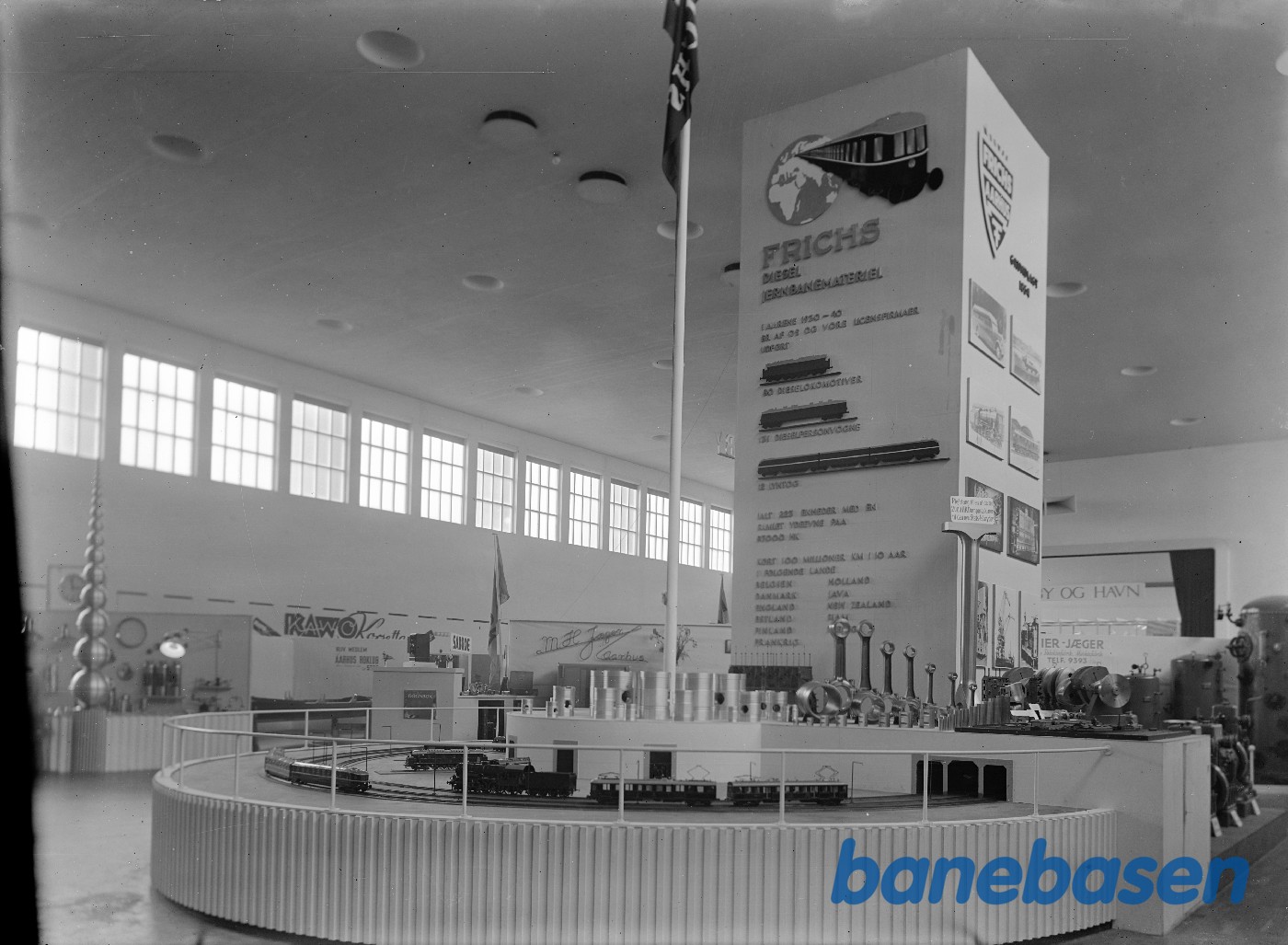 A/S Frichs stand på udstilling i Aarhushallen Lyntogsiden A/S Frichs stand på udstilling i Aarhushallen Lyntogsiden