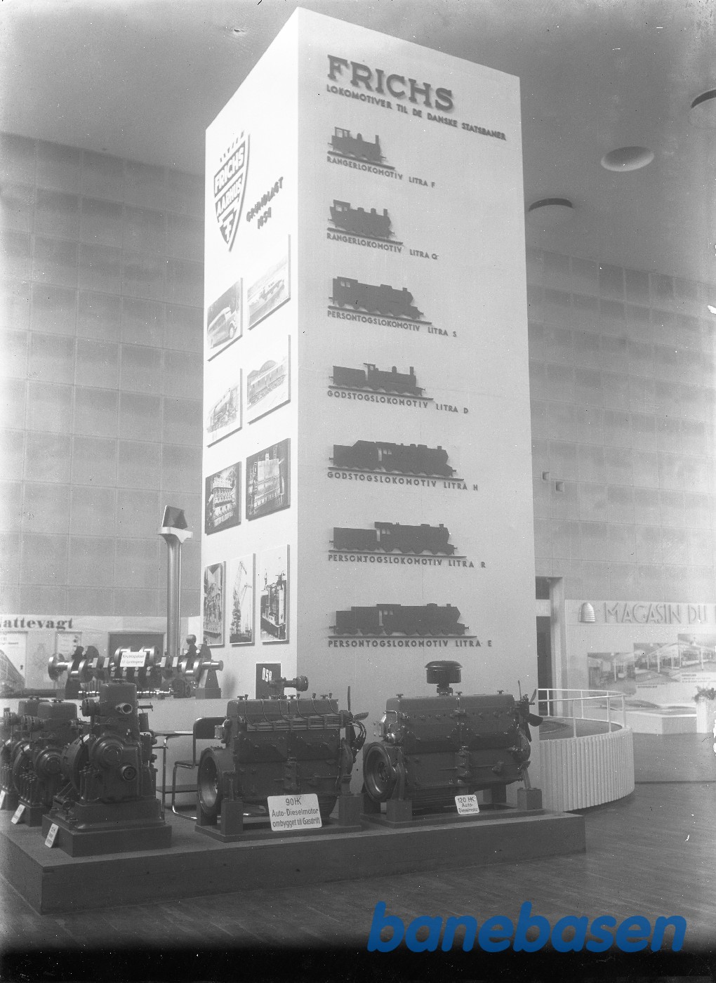 A/S Frichs stand på udstilling i Aarhushallen Damplokosiden A/S Frichs stand på udstilling i Aarhushallen Damplokosiden