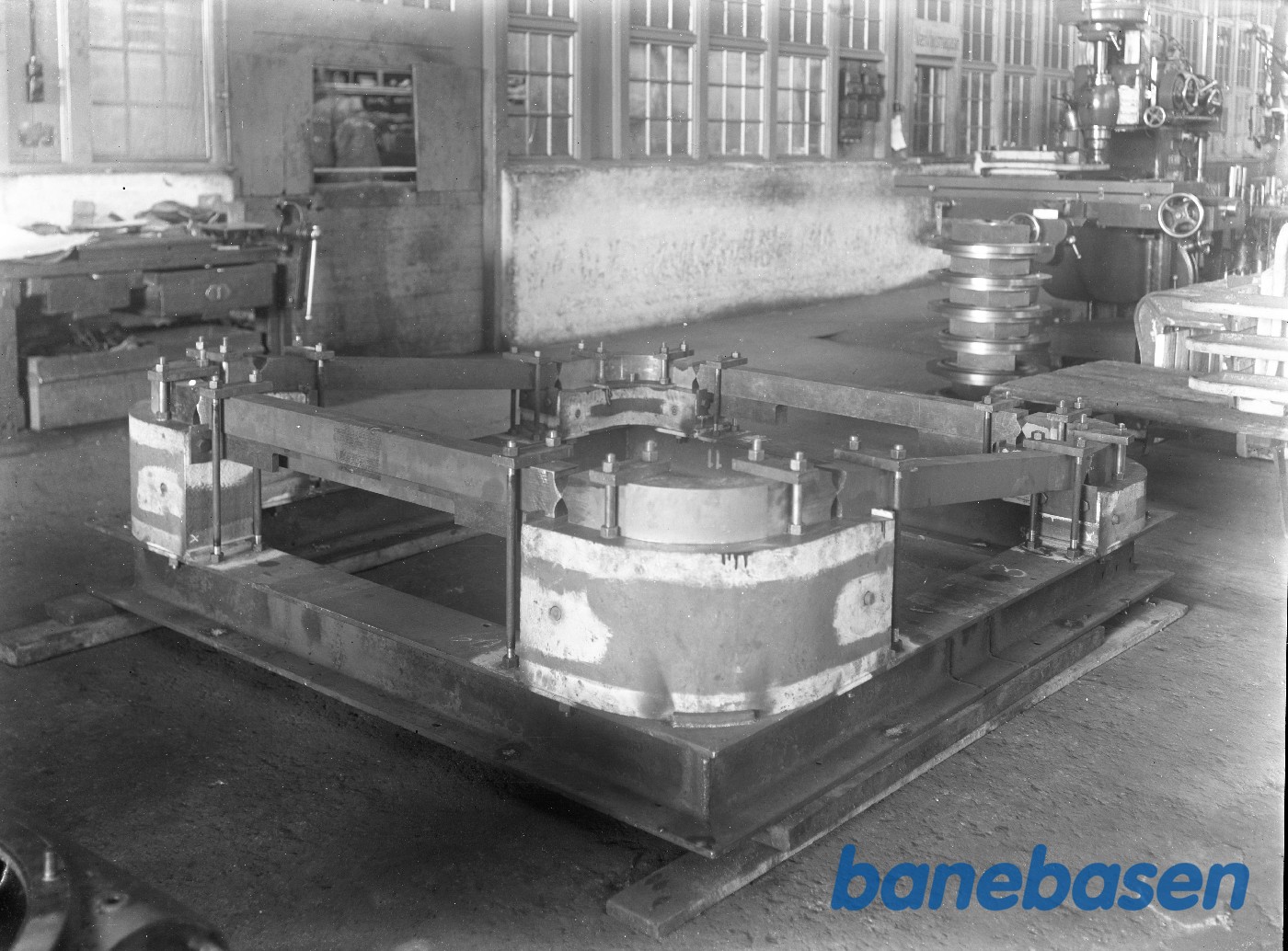 Skabelon for svejsning af budramme Loko E Skabelon for svejsning af budramme Loko E