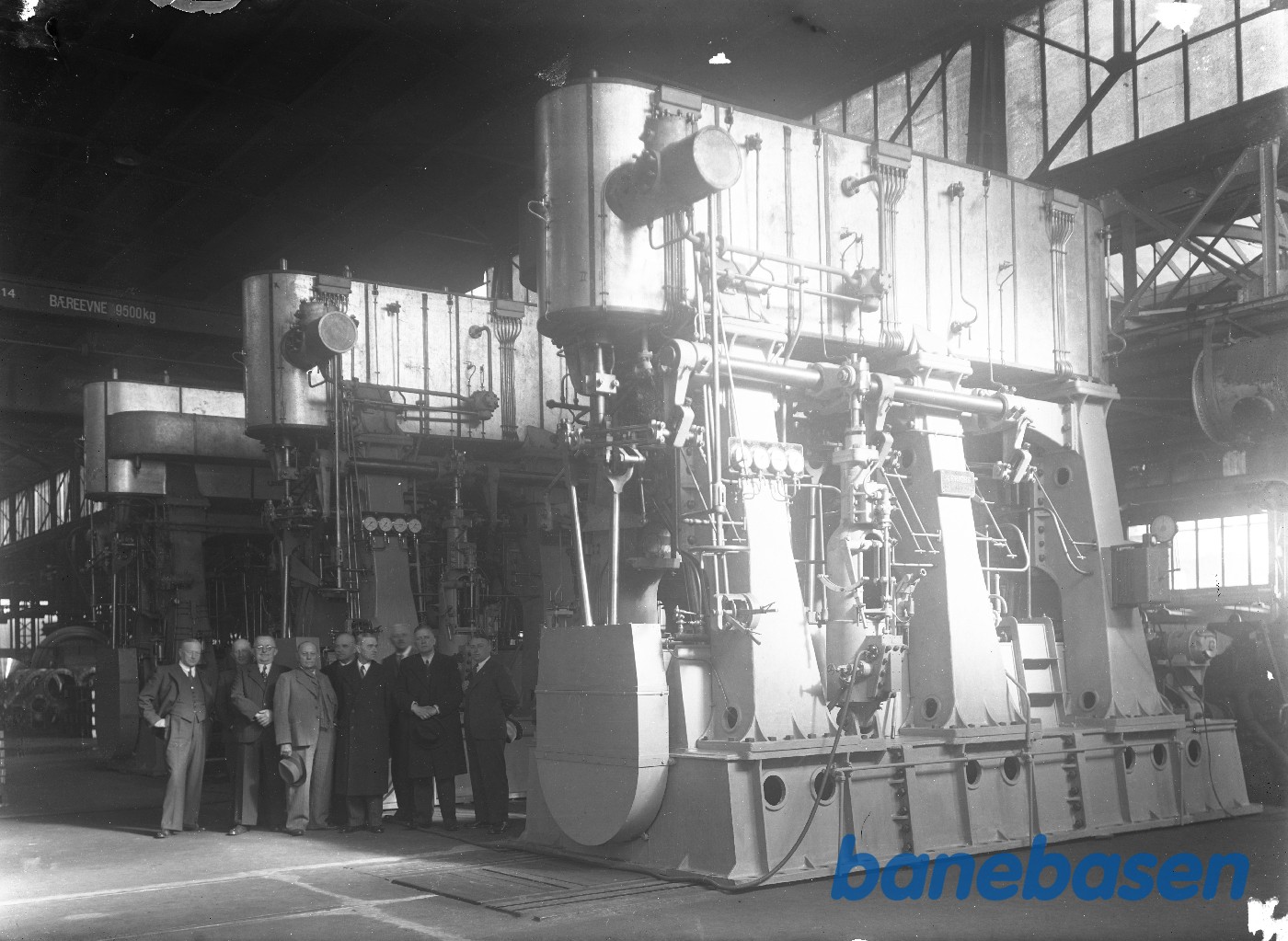 3 stk 1600 HK skibsdampmaskine for Holger Danske med personale 3 stk 1600 HK skibsdampmaskine for Holger Danske med personale