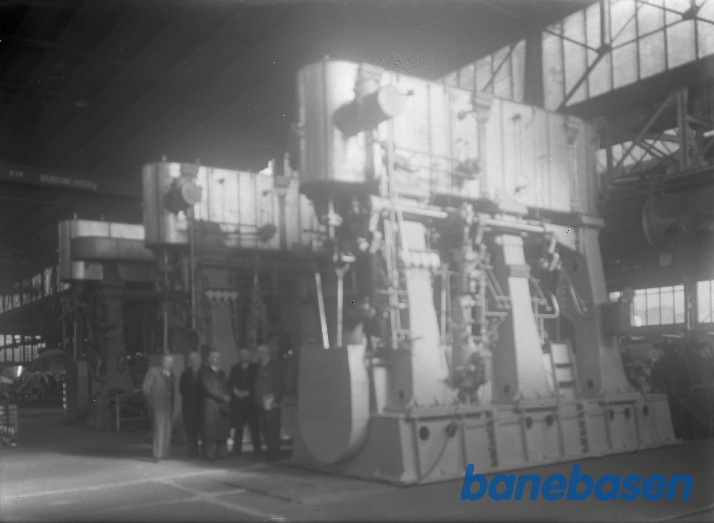 3 stk 1600 HK skibsdampmaskine for Holger Danske med personale 3 stk 1600 HK skibsdampmaskine for Holger Danske med personale