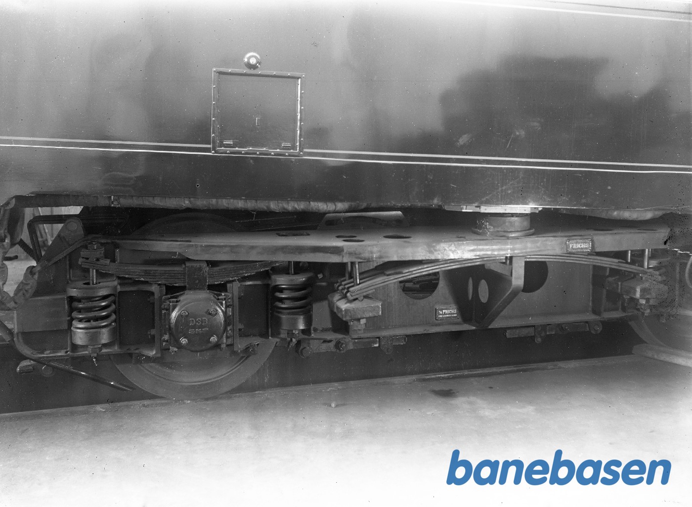 Boggie for to Vognstog Opt fra siden Boggie for to Vognstog Opt fra siden